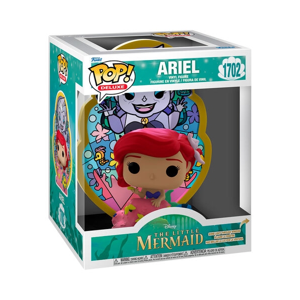 Funko POP! Deluxe Little Mermaid - Ariel (Glass) 13 889698779913